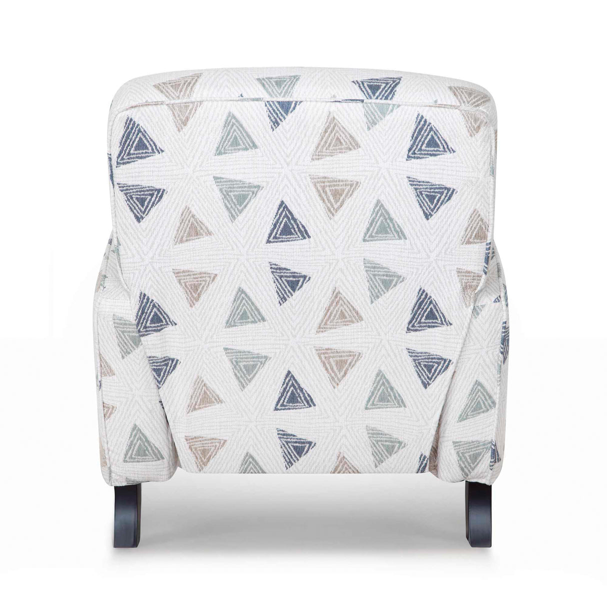 Back view of Elsa Indigo High Leg Recliner
