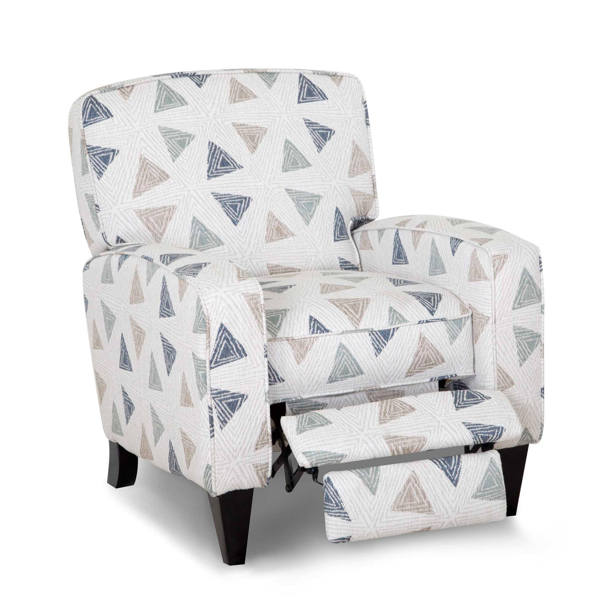 Extended view of Elsa Indigo High Leg Recliner