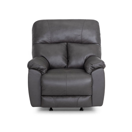 Kodiak Iron Leather Power Rocking Recliner QK1103848