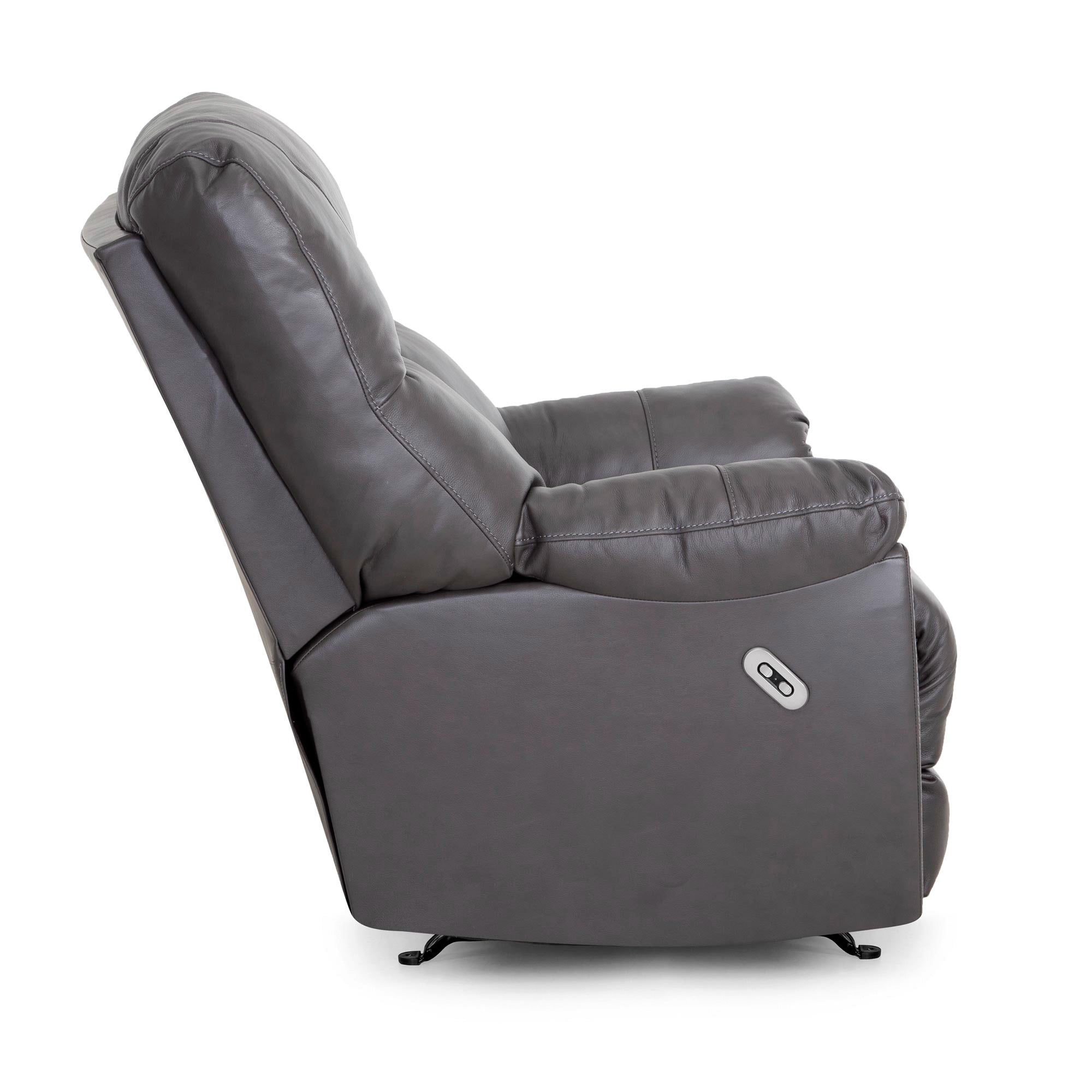 Kodiak Leather Power Rocker Recliner – Slumberland
