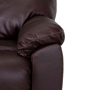 Detail view 2 of Kodiak Coffee Leather Power Rock Recliner