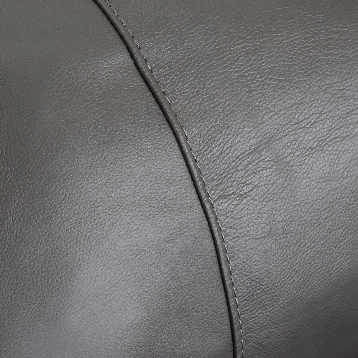 Detail view of Kodiak Iron Leather Rocking Recliner