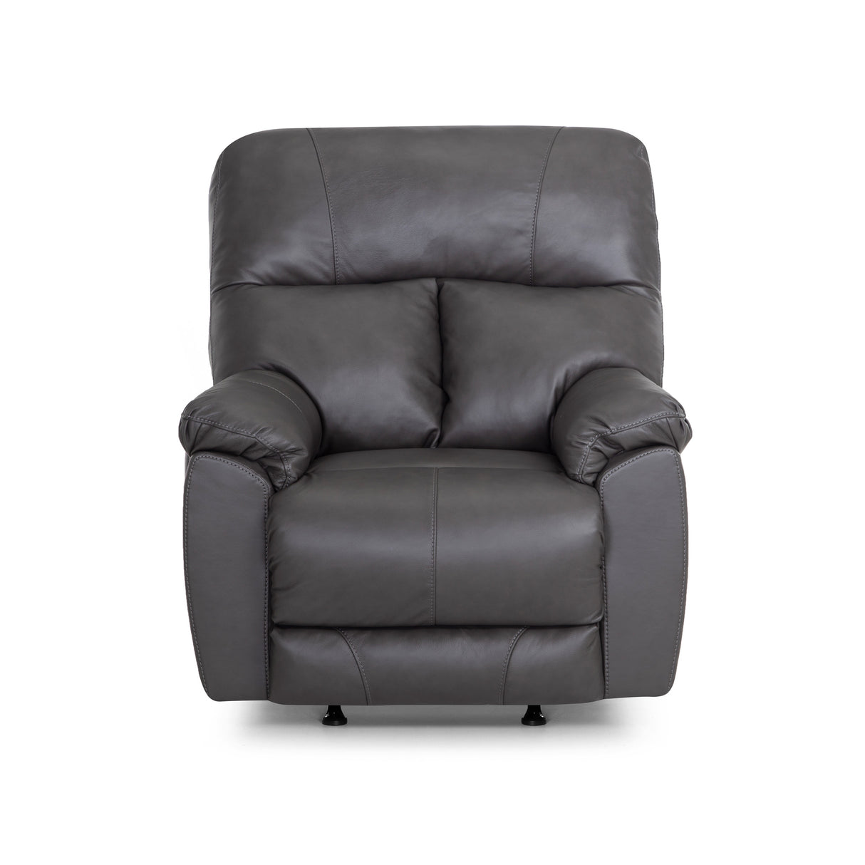Kodiak Iron Leather Rocking Recliner QK1103852