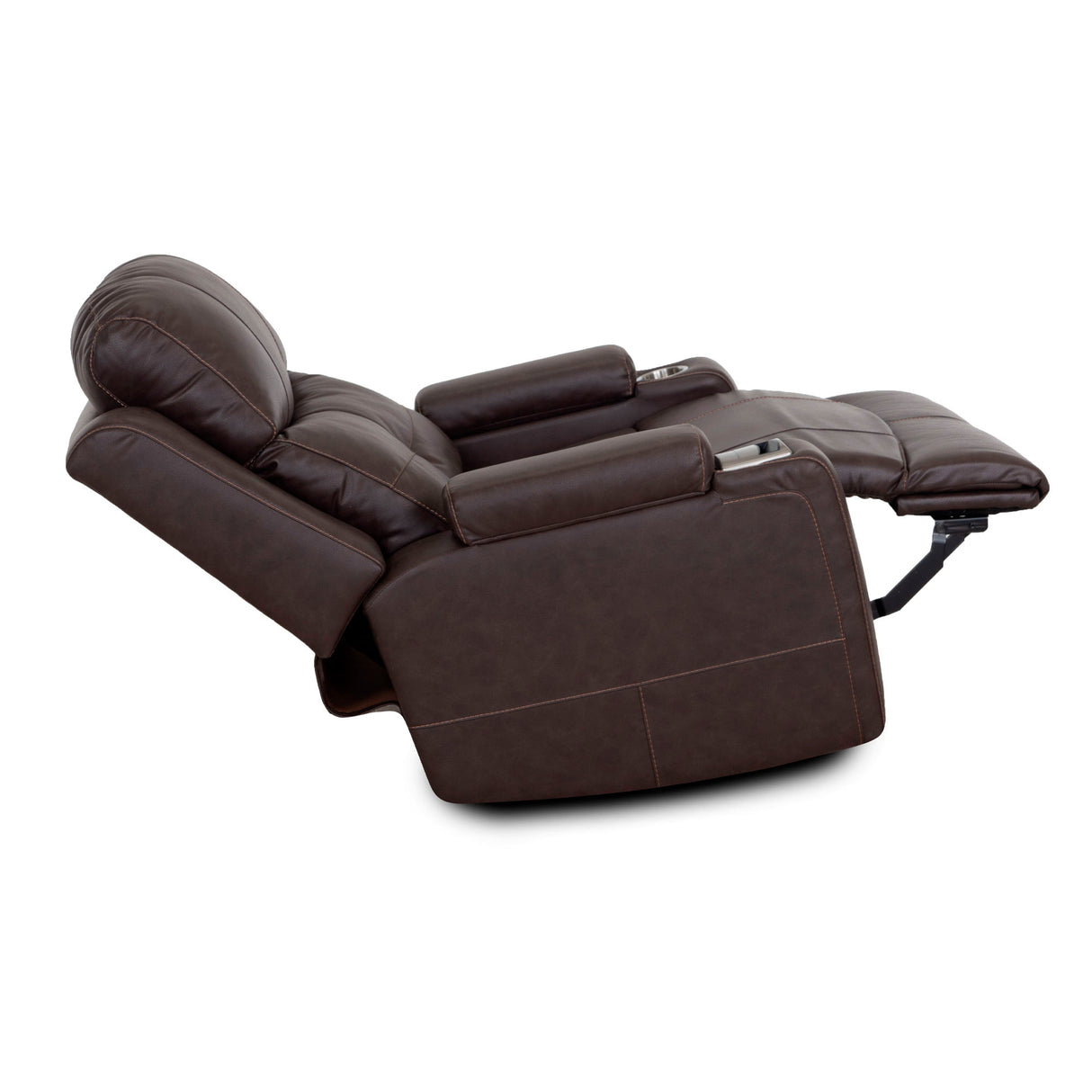 Extended view 3 of Sultan Coffee Power Oversized Rocker Recliner