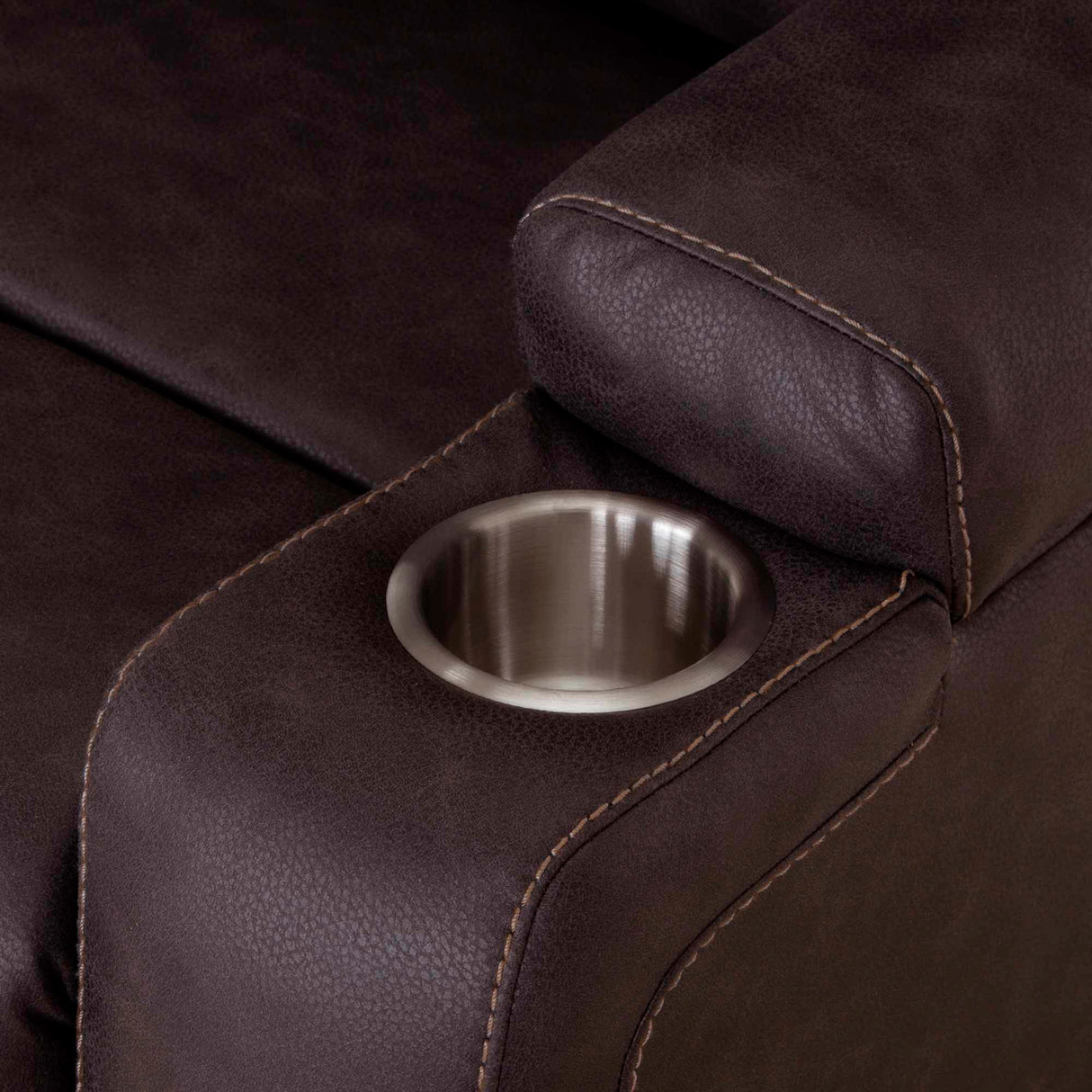 Detail view 2 of Sultan Coffee Power Oversized Rocker Recliner