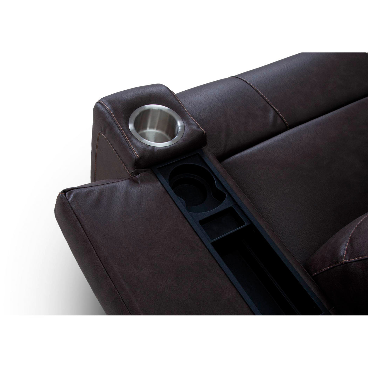 Detail view 3 of Sultan Coffee Power Oversized Rocker Recliner