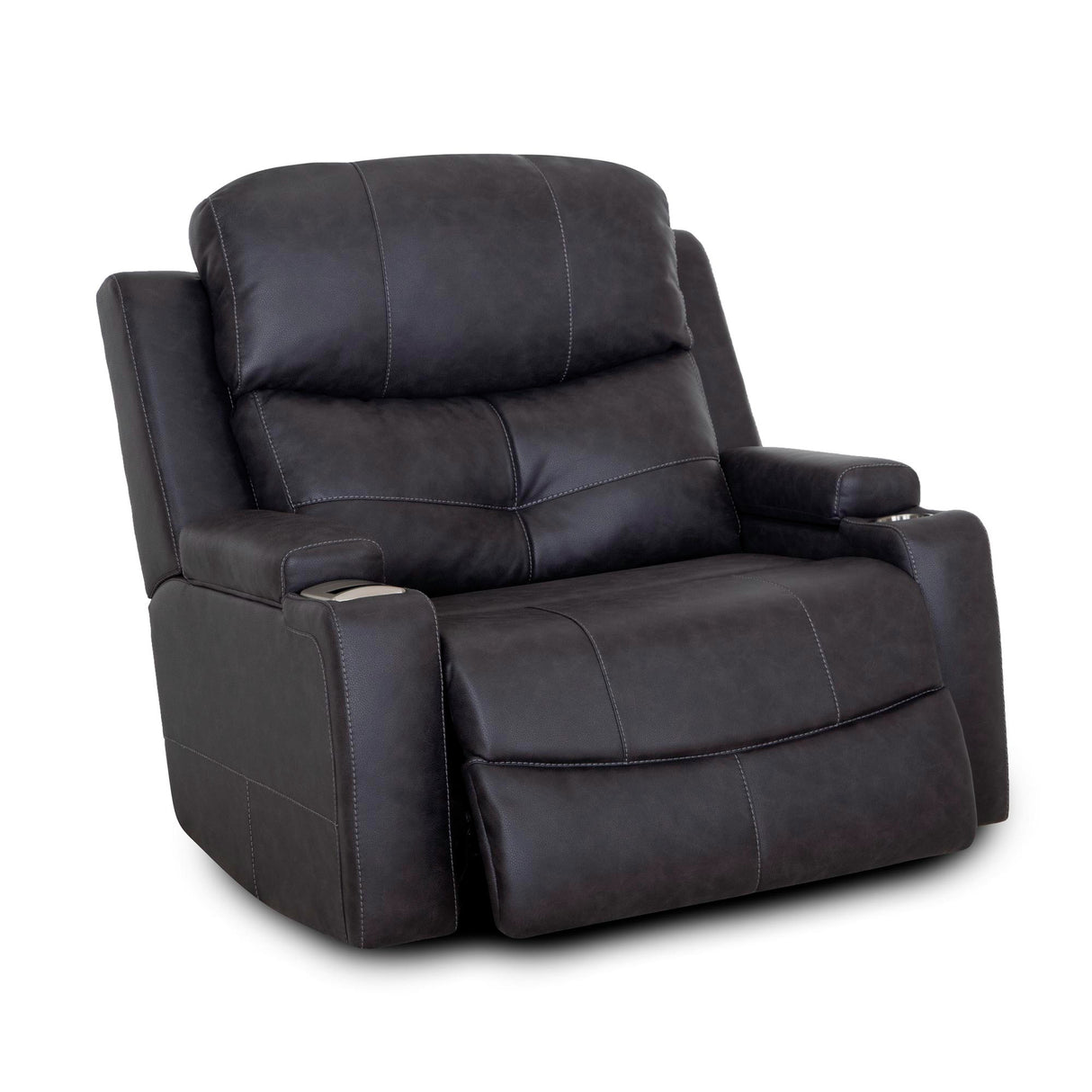 Extended view of Sultan Storm Power Oversized Rocker Recliner