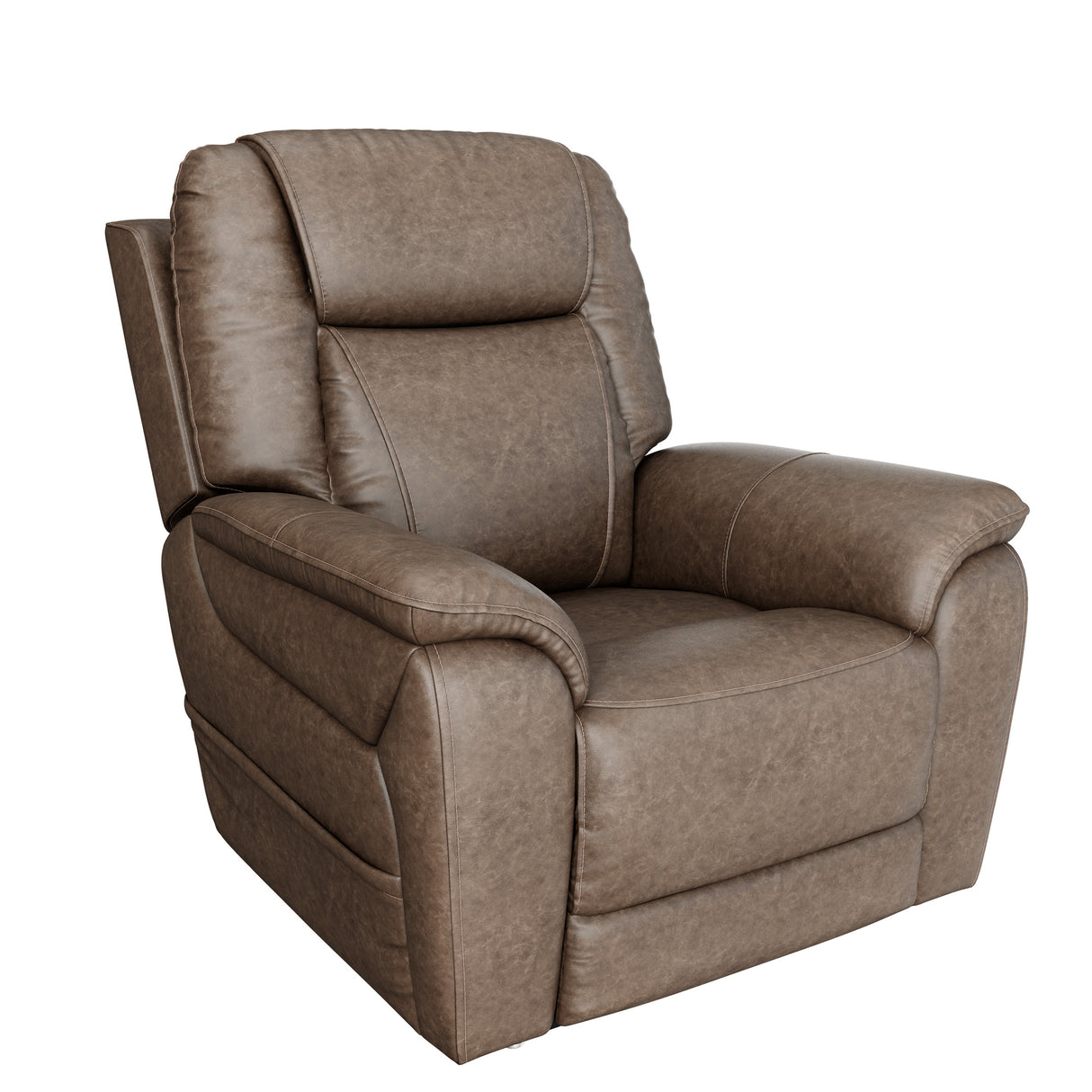 Front left view of Willowbrook Smoke Lift Recliner