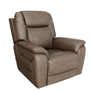 Front left view of Willowbrook Smoke Lift Recliner