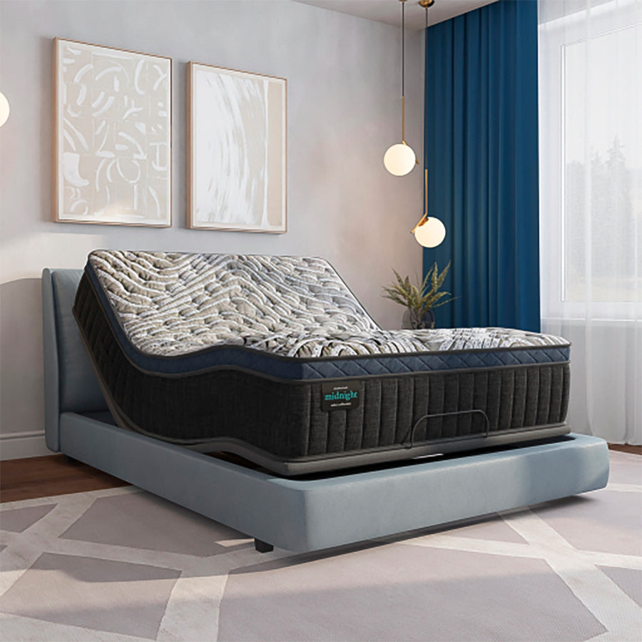 Room setting 2 featuring Slumberland Midnight Select Medium Pillowtop Twin Mattress