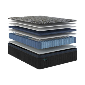 Detail view of Slumberland Midnight Select Medium Pillowtop Queen Mattress