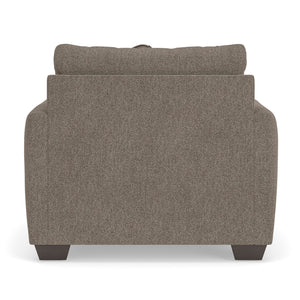Back view of Triston-Peaks Suede Chair and a Half