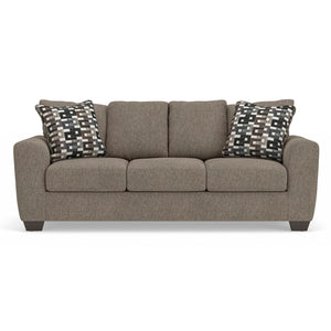 Triston-Peaks Suede Sofa QK1104067