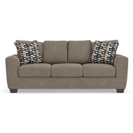 Triston-Peaks Suede Sofa QK1104067