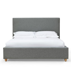 California King Pewter Olivia Bed QK1104108