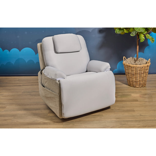 Zecliner Light Gray Petite Sleep Kit QK1104139