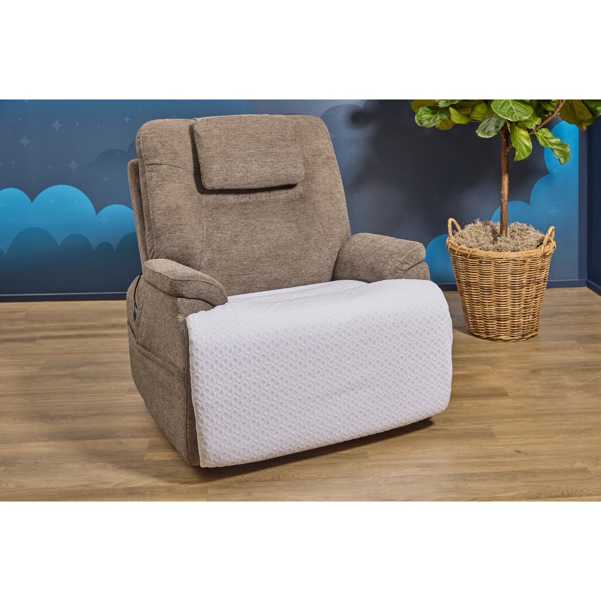 Zecliner White Chair Protector QK1104140