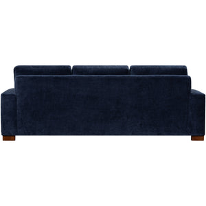 Back view of Juno Ink Feather Blend Oversized Sofa