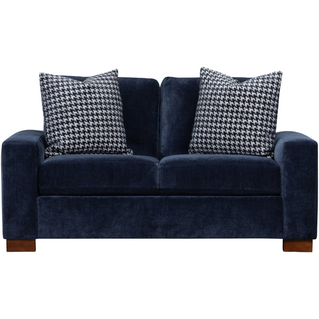 Juno Ink Feather Blend Loveseat QK1104308