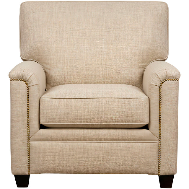 Warren Twine Feather Blend Nail Head Chair QK1104311