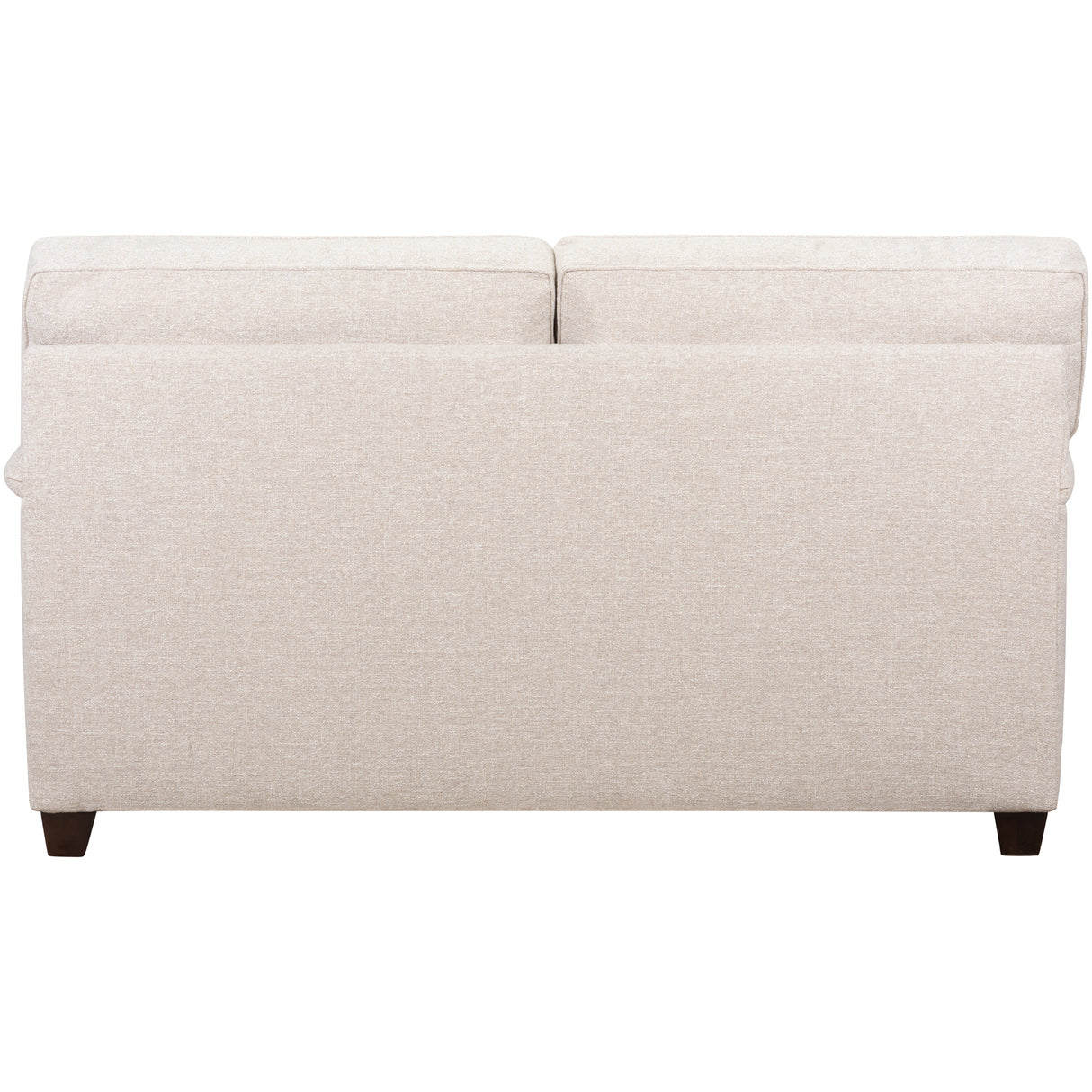 Back view of Warren Twine Loveseat