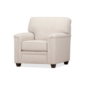 Front right view of Warren Twine Feather Blend Chair