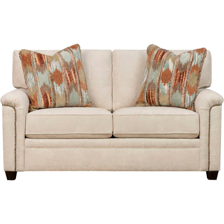 Warren Twine Nail Head Loveseat QK1104340