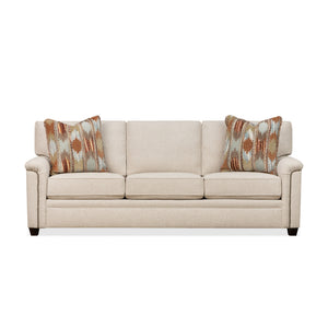 Warren Twine Feather Blend Nail Head Sofa QK1104345