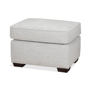Front right view of Merritt Sterling Ottoman