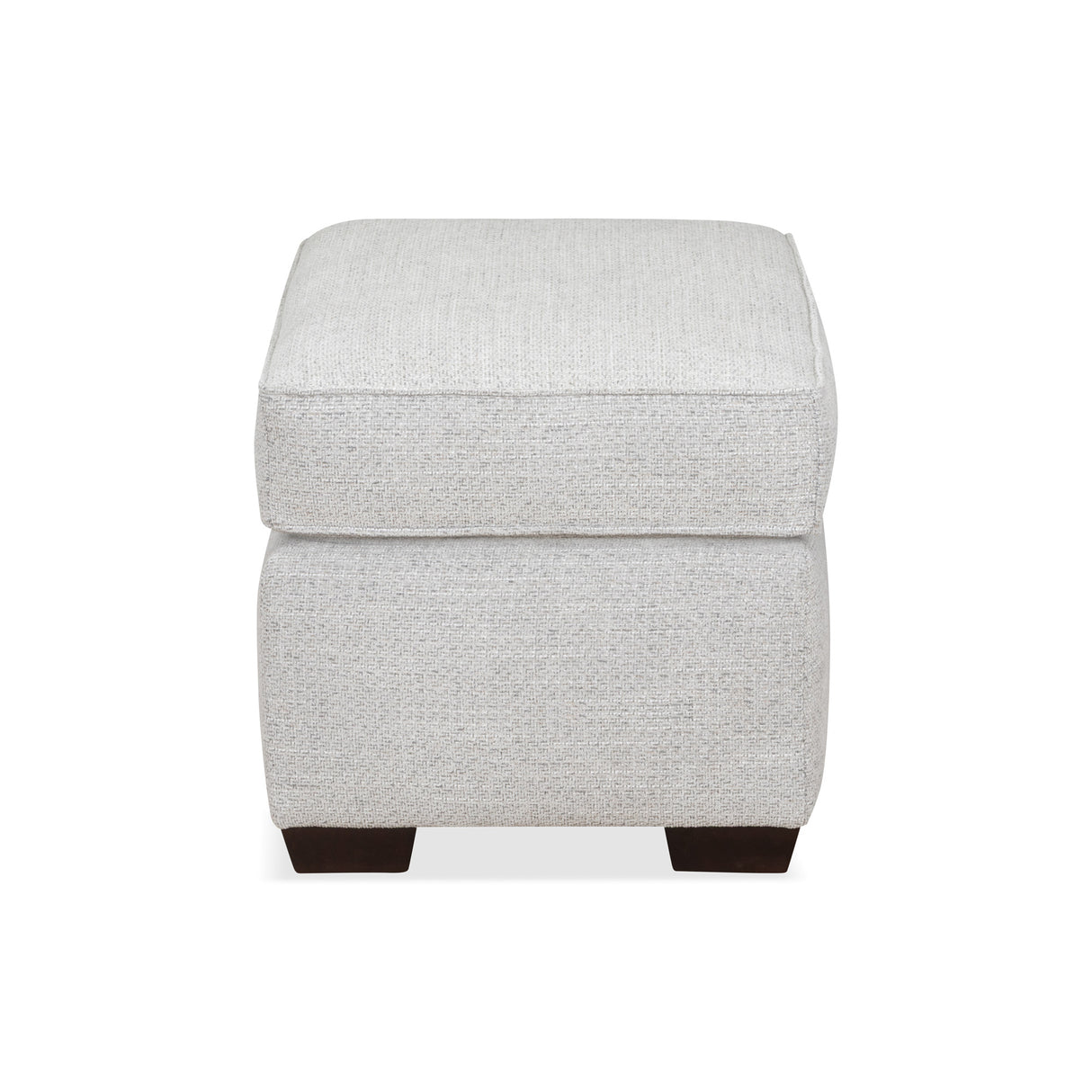 Side view of Merritt Sterling Ottoman