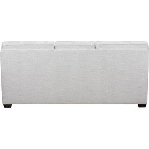 Back view of Merritt Sterling Feather Blend Sofa