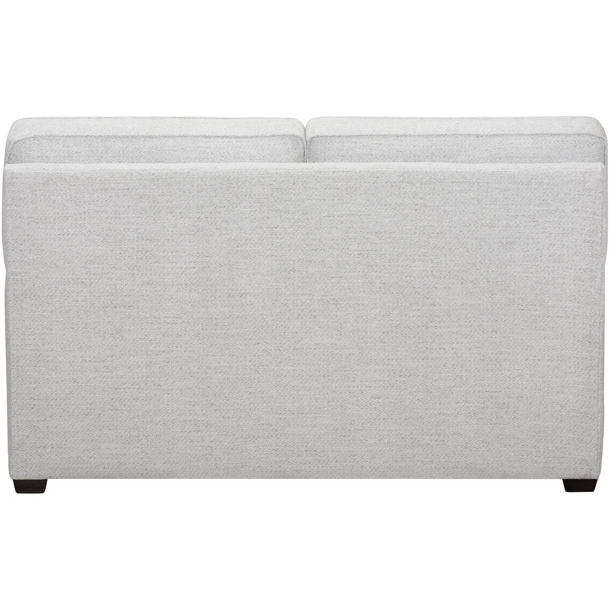 Back view of Merritt Sterling Feather Blend Loveseat