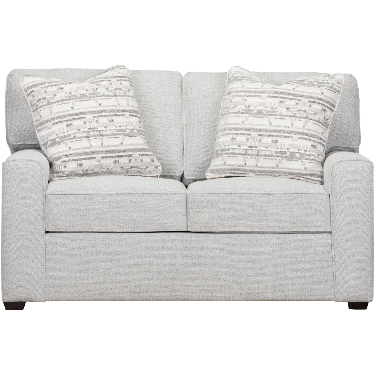 Merritt Sterling Feather Blend Loveseat QK1104389