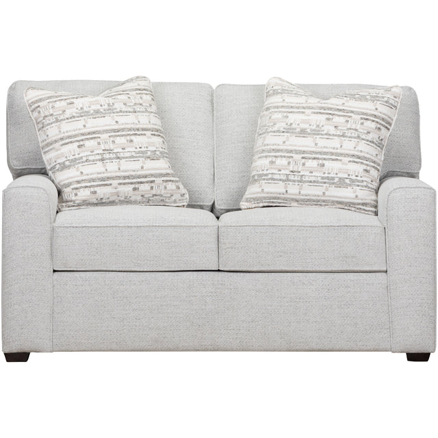 Merritt Sterling Feather Blend Loveseat QK1104389