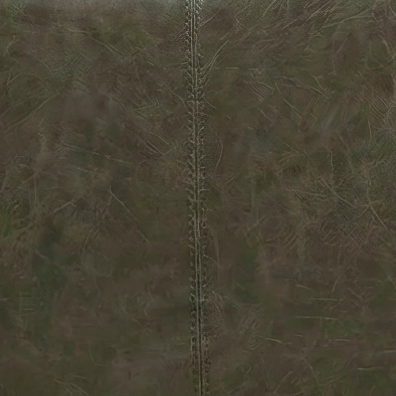 Textured gray leather with a central seam