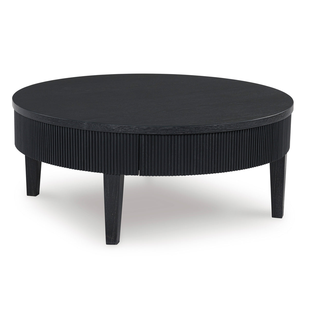 Front right view of Marstream Black Coffee Table
