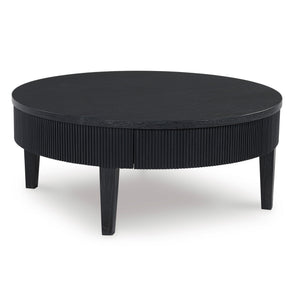 Front right view of Marstream Black Coffee Table
