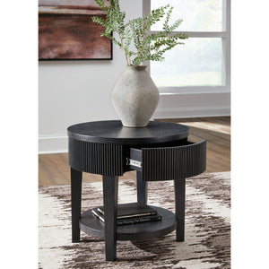 Room setting 2 featuring Marstream Black End Table