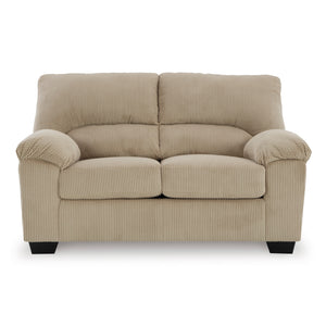 SimpleJoy Sand Loveseat QK1104728