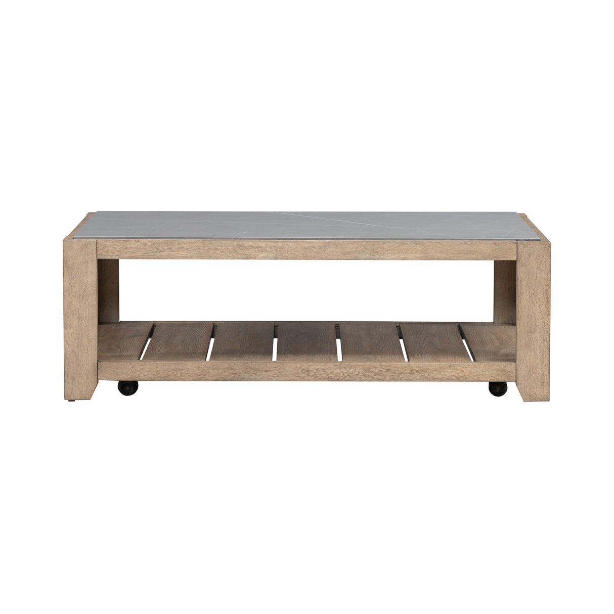 Millstone Nutmeg Rectangular Cocktail Table QK1104733