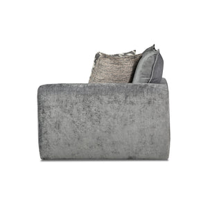 Side view of Floza Steel Right Chair