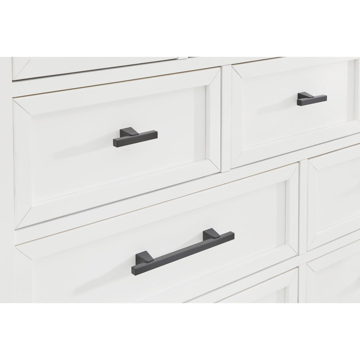 Detail view 2 of Ashbryn White Dresser