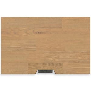 Top view of Ashbryn White 3 Drawer Nightstand