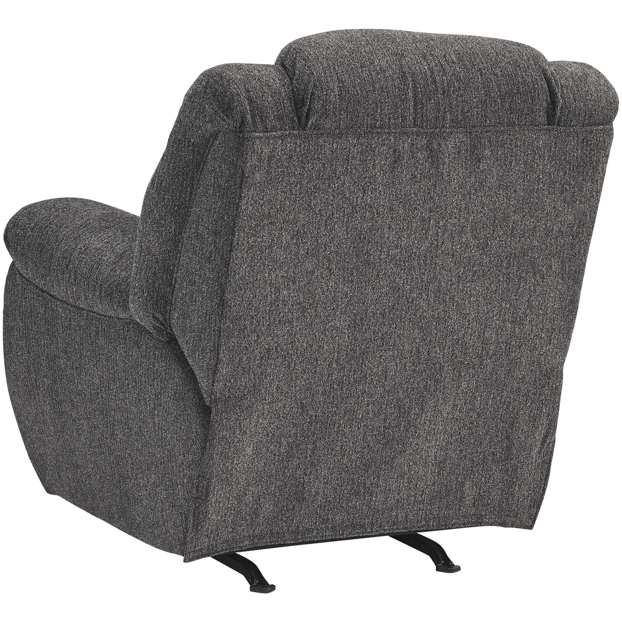 Back view of Foreside Charcoal Rocker Recliner