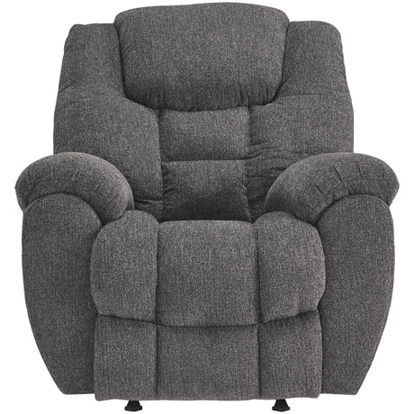 Foreside Charcoal Rocker Recliner QK1104796
