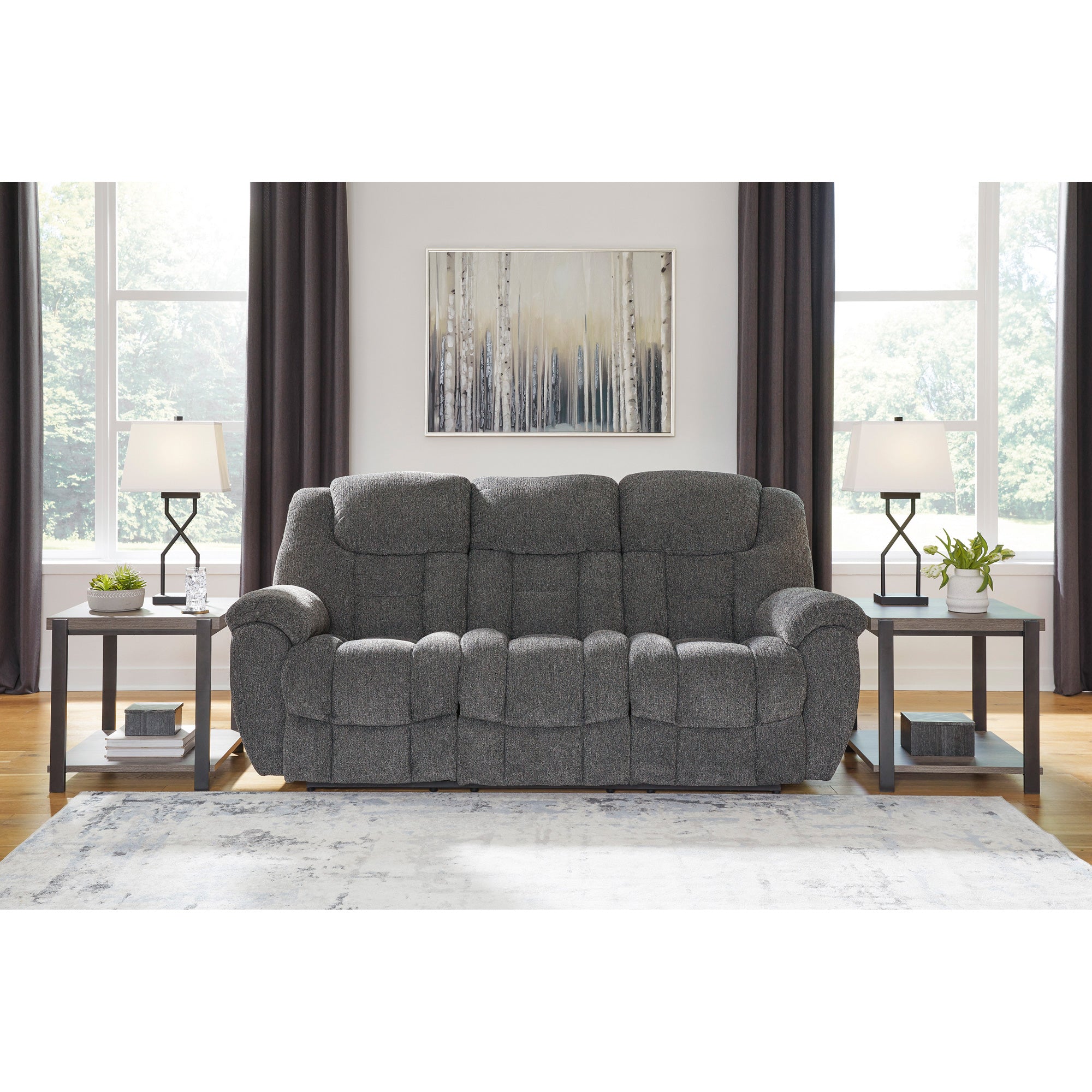 Foreside Sofa and Recliner – Slumberland