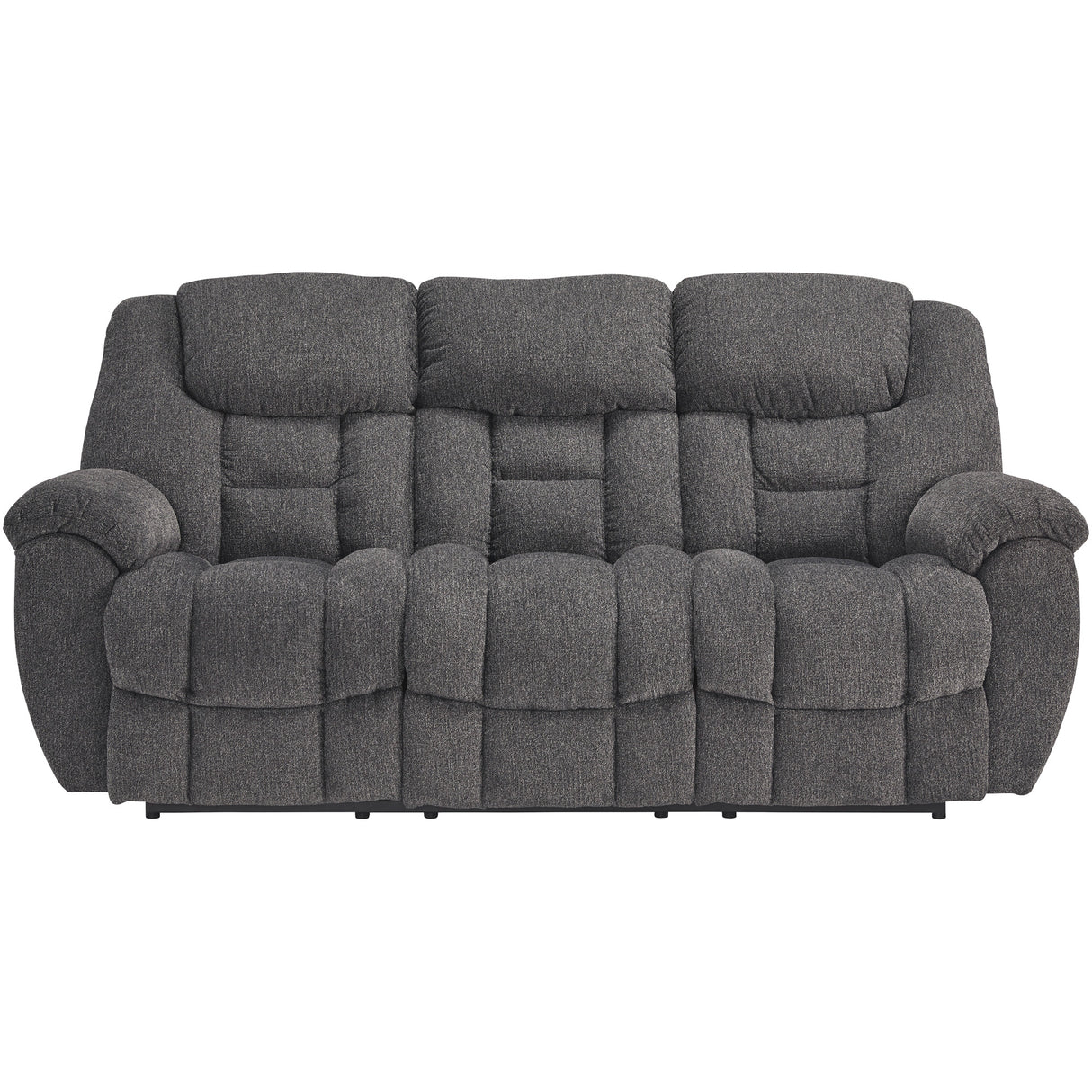 Foreside Charcoal Reclining Sofa QK1104797