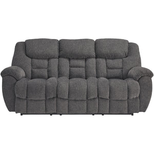 Foreside Charcoal Reclining Sofa QK1104797