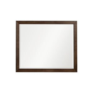 Norwich Rustic Driftwood Oak Landscape Mirror QK1104833