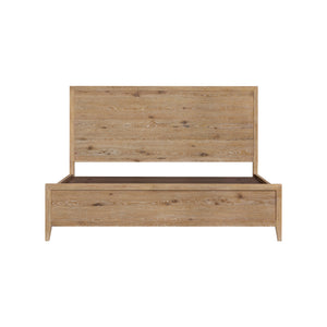 Norwich Rustic Antique Oak King Storage Bed QK1104843